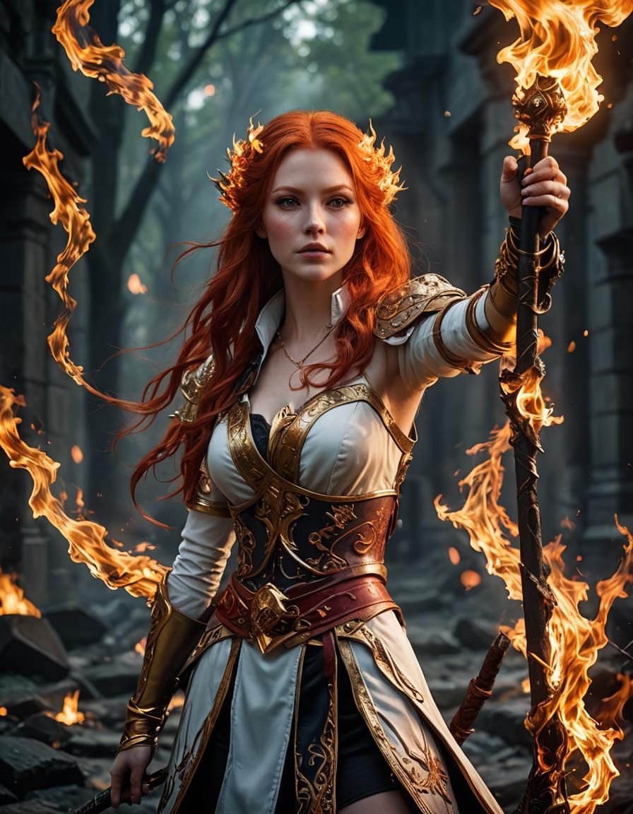 Pyrrah the Daughter of Fire