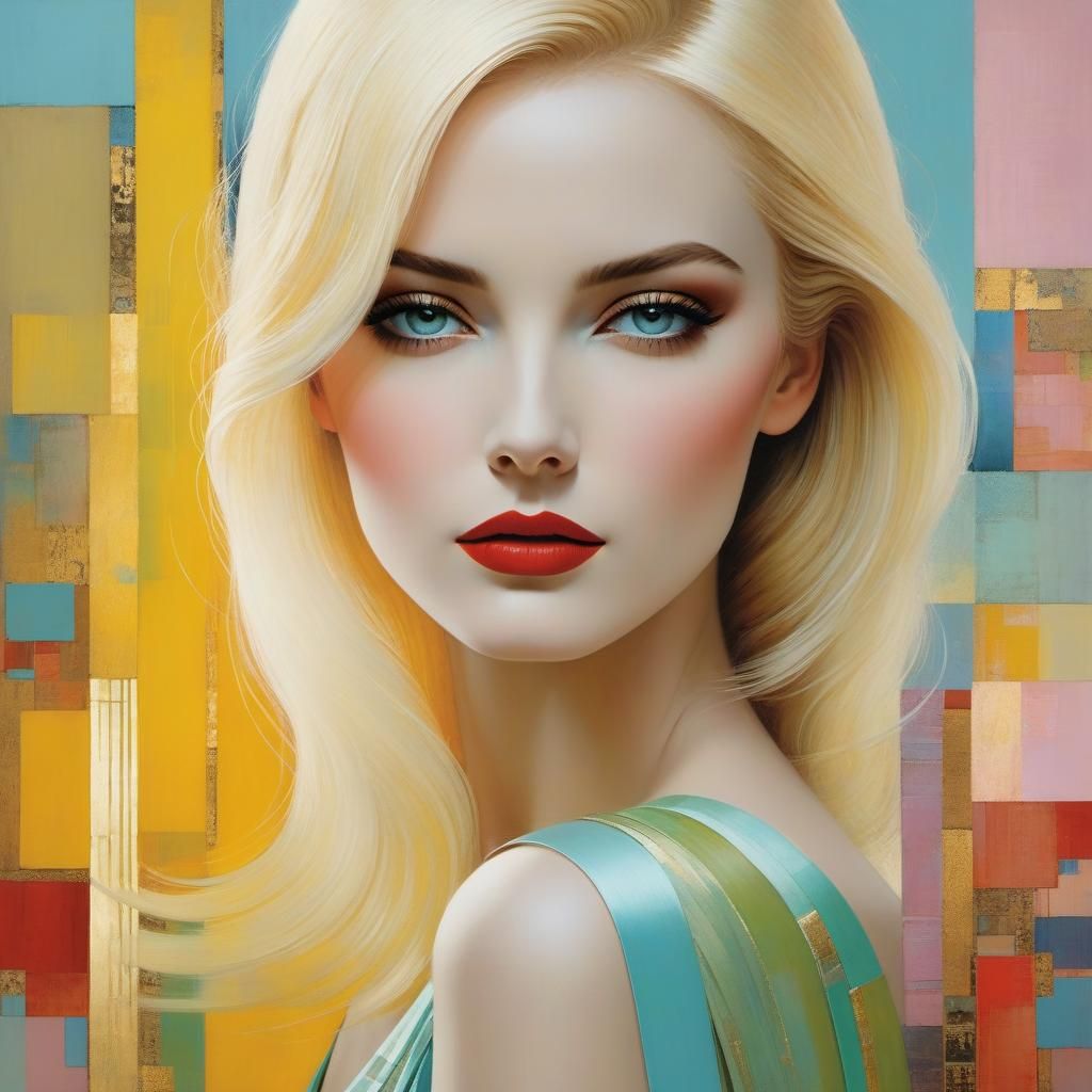 PORTRAIT, BLONDE HAIR