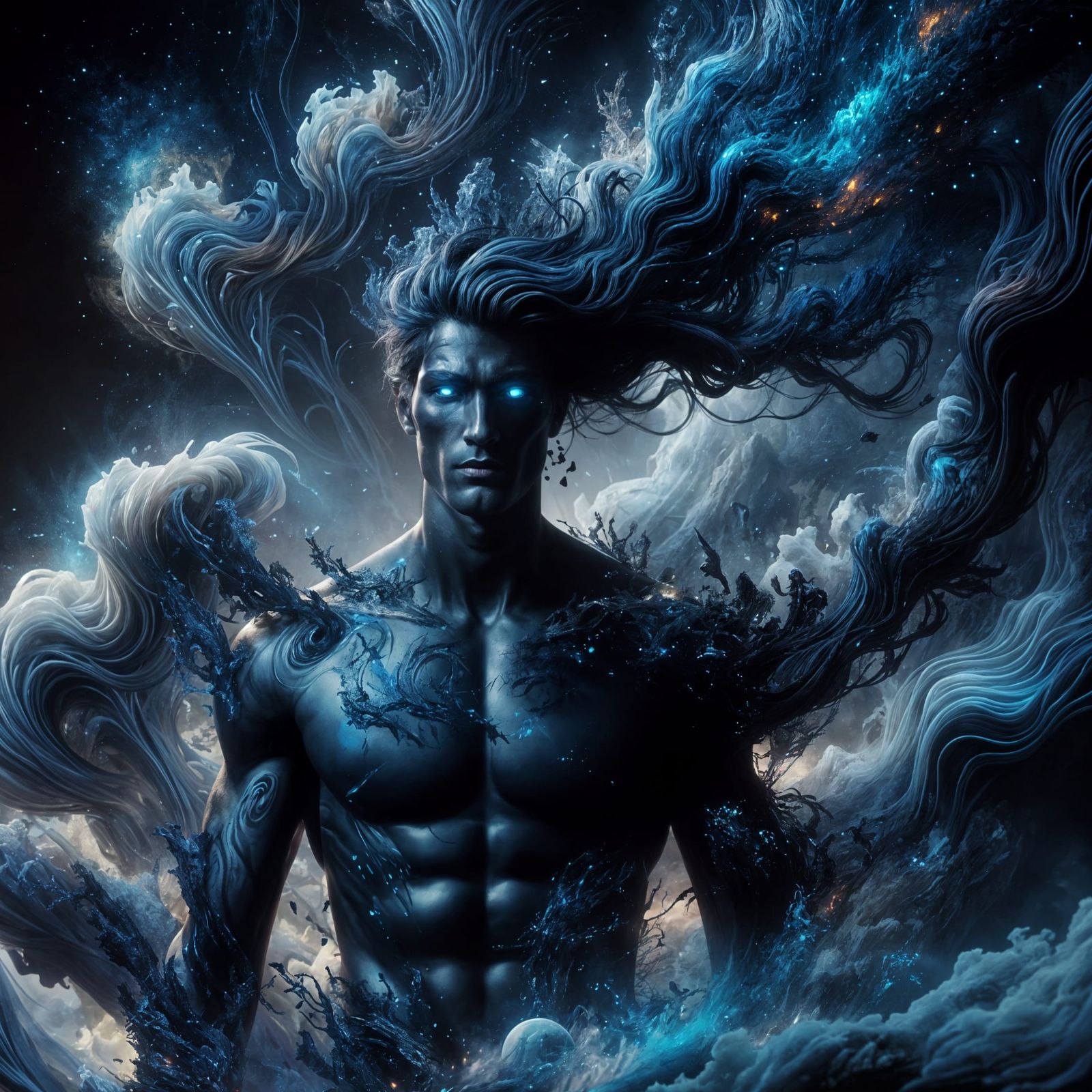 Irisiel, Son of the dark Moon Nisvart and Lord of the Night