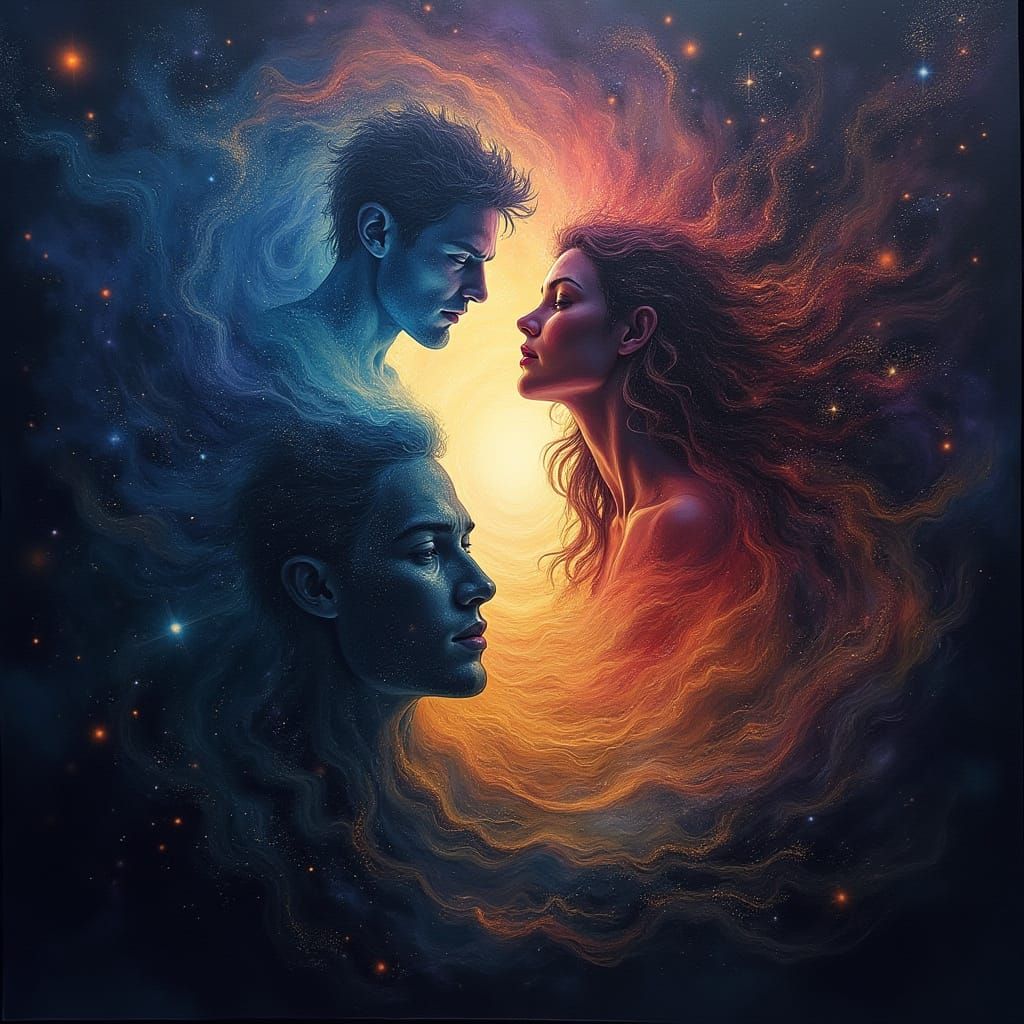 Life's Cyclical Journey: Birth, Death, Infinity