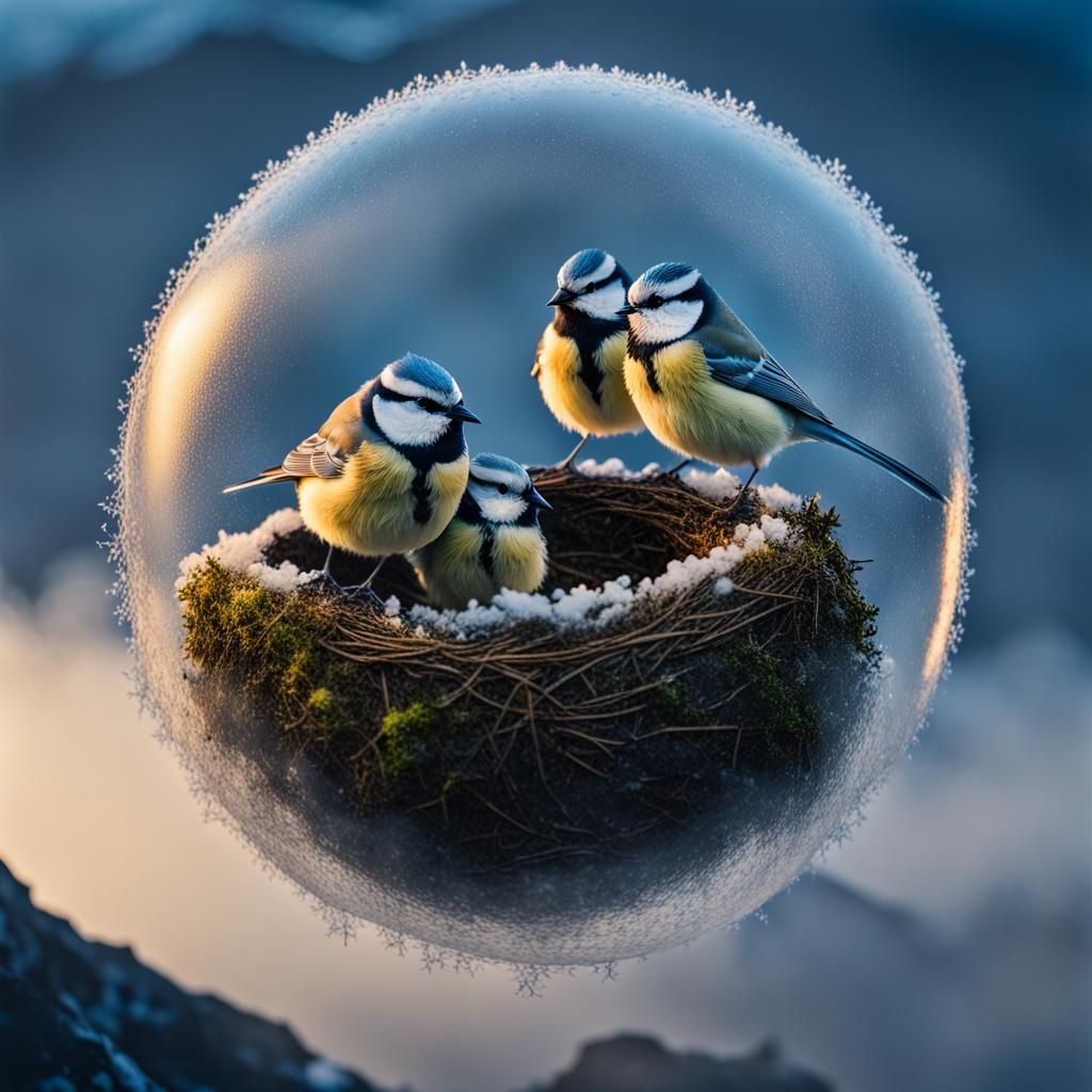 The birds nest Air above Pico do Arieiro
