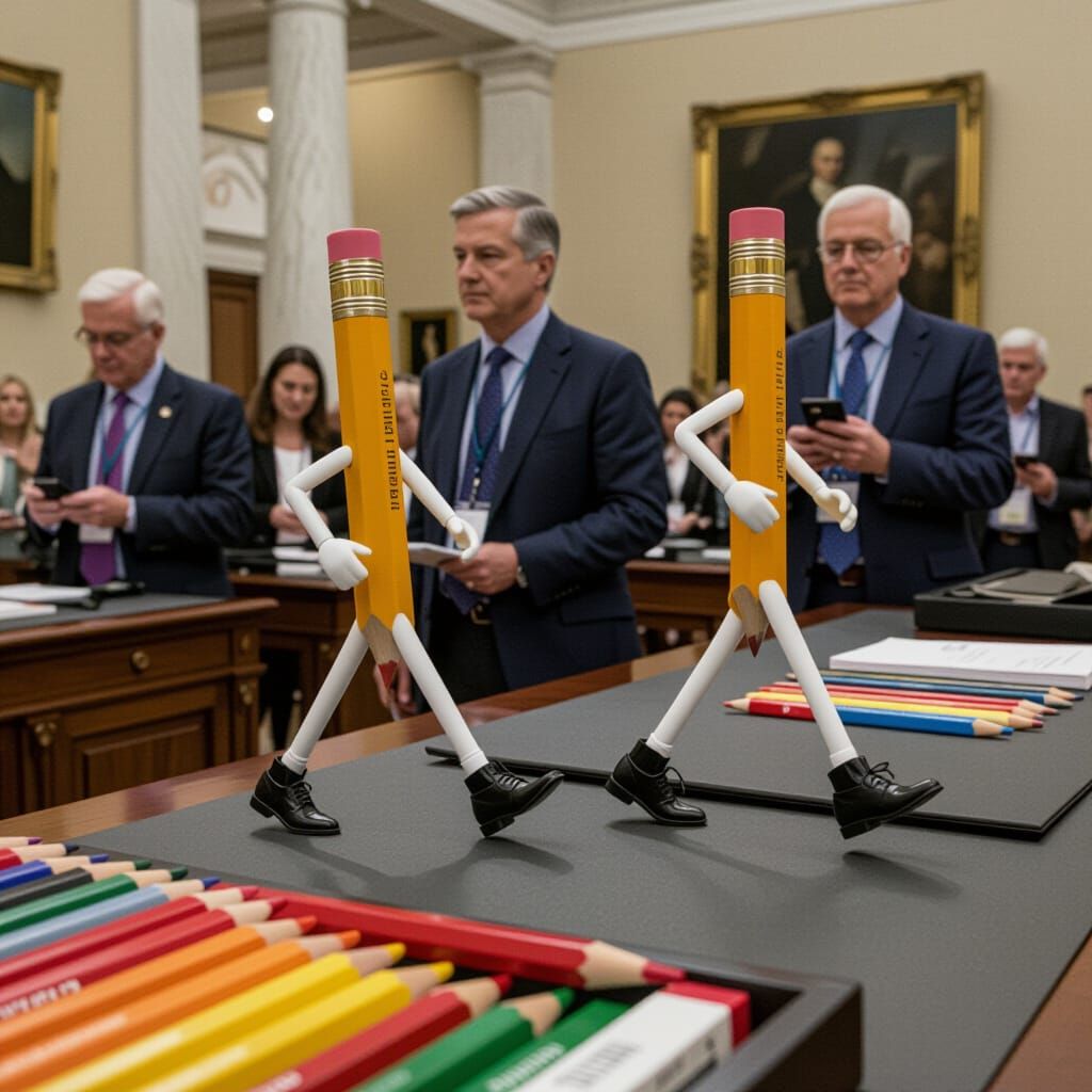 Pencils Escape Prestigious Auction House