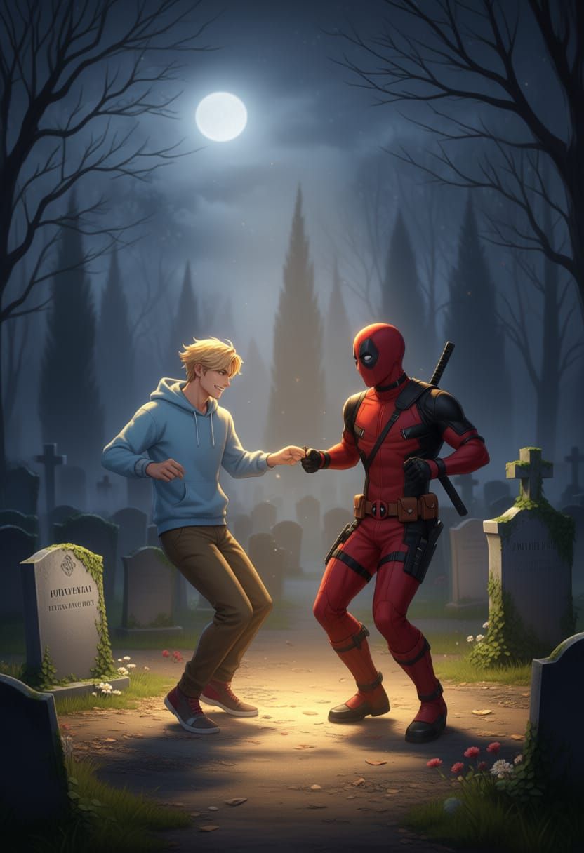 Anime Style Dance Battle at Wolverine's Grave