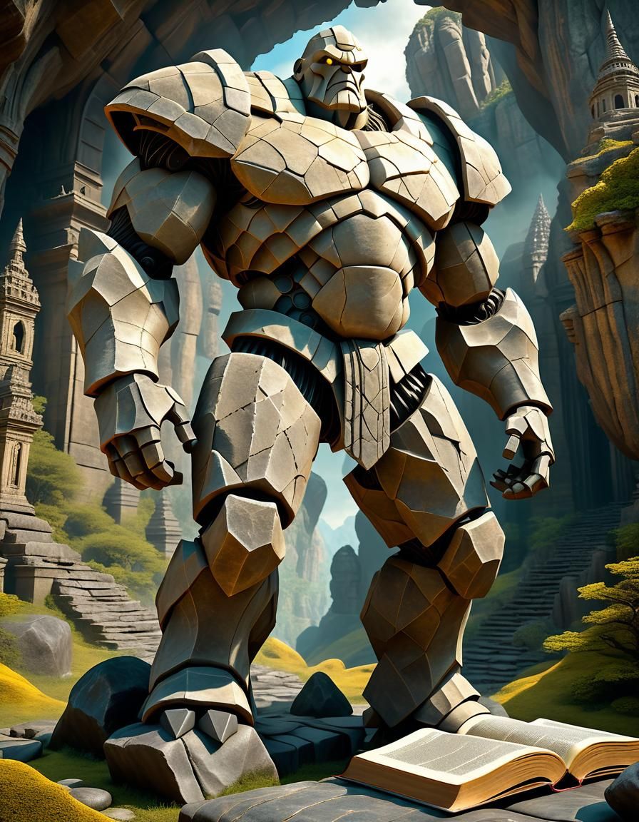 Book of Ash #3 - The Wild Machines: The Stone Golem (#428)