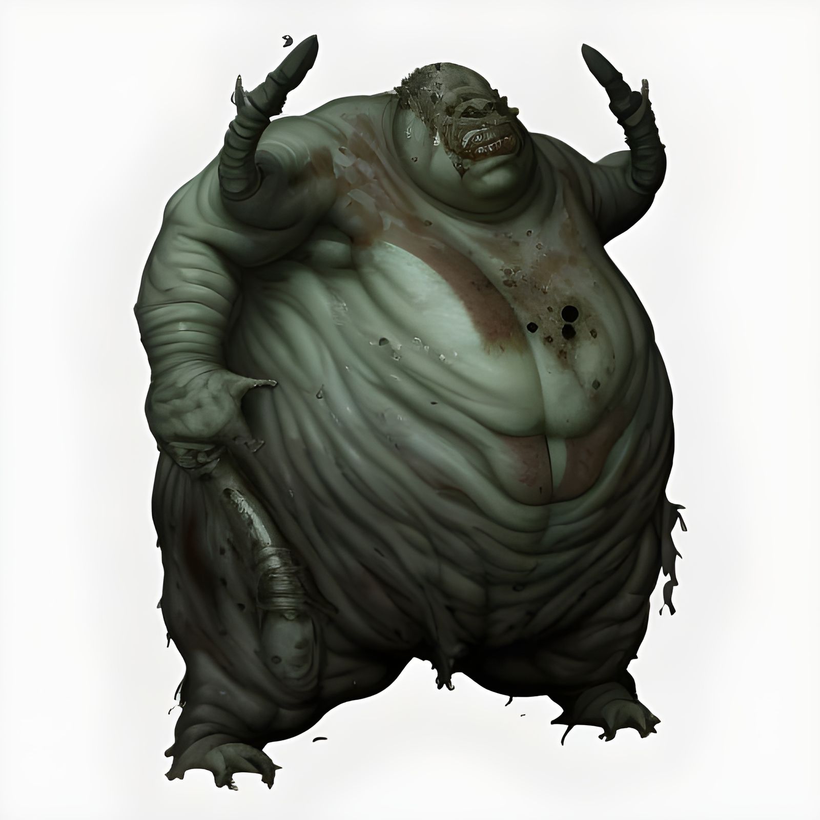 Grotesque Oozing Abomination with Acid Pores