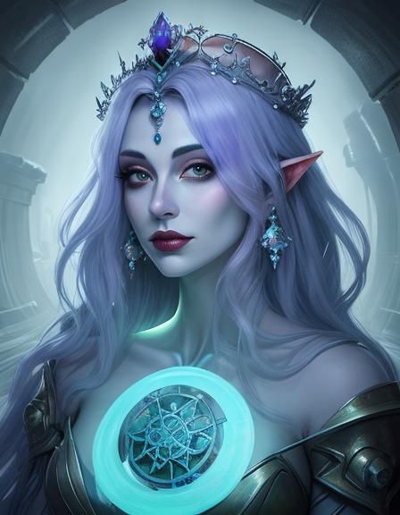 Ethereal Queen of the Sewers Portrait