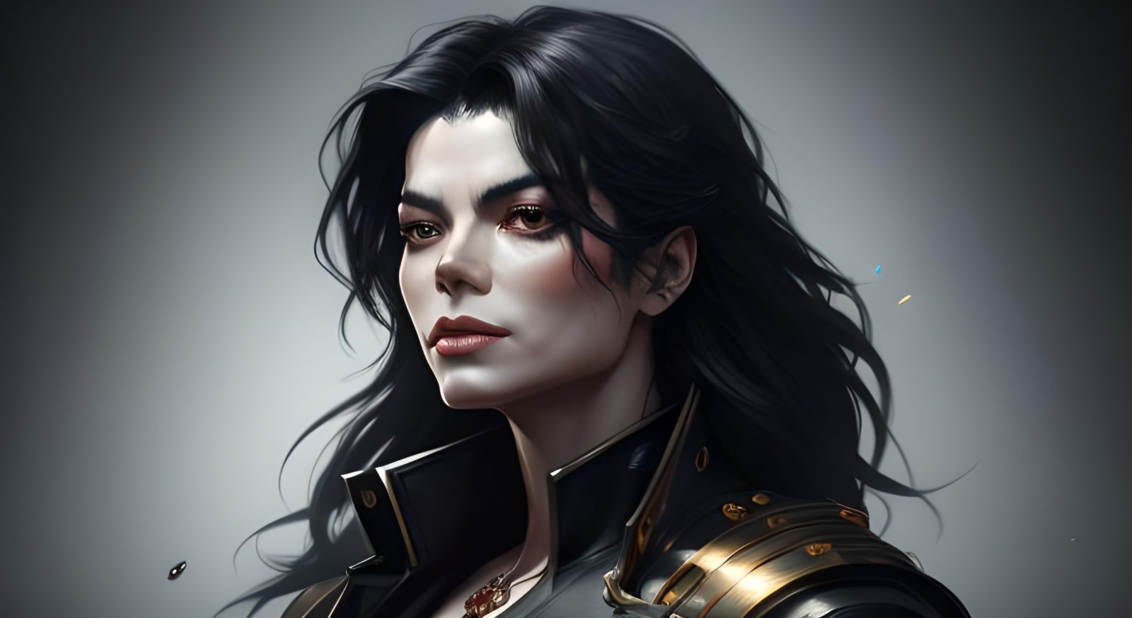 Michael Jackson Portrait by Greg Rutkowski, Artgerm, WLOP
