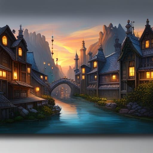 Intricate Coloring Pages in Detailed Matte Painting