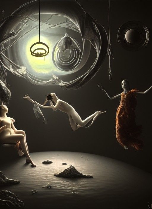 Surreal Life of Ecstasy in 4K Hyperrealism