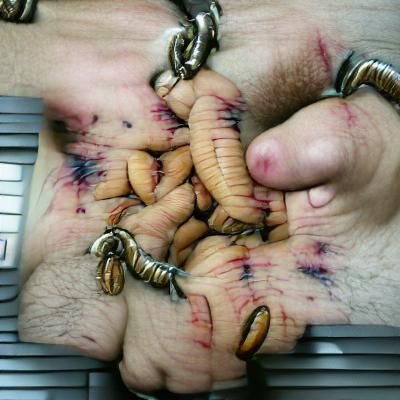 AI Generated Art From an Empty Prompt