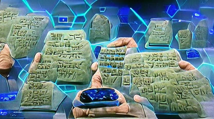 Futuristic Archeologists Translate Ancient Sumerian Tablets