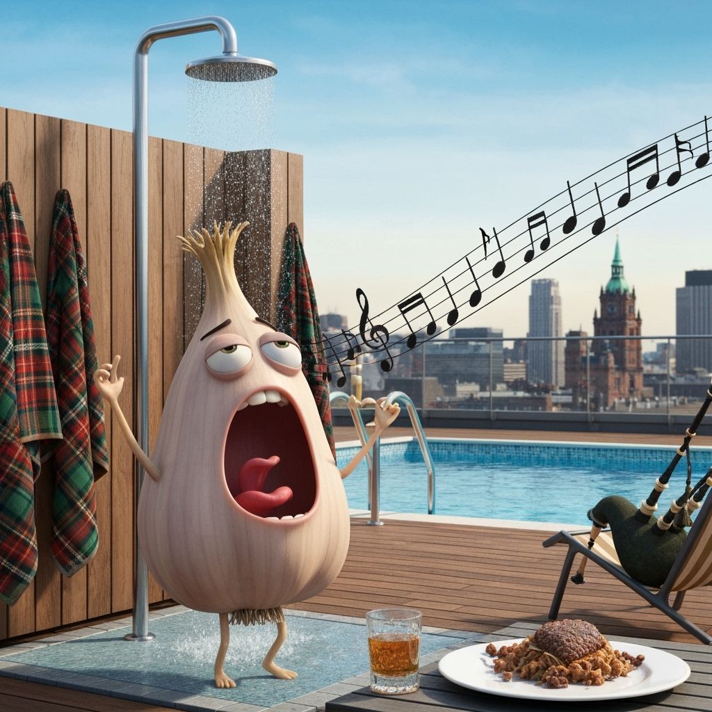 Goofy Garlic Bulb's Rooftop Concert in Glasgow