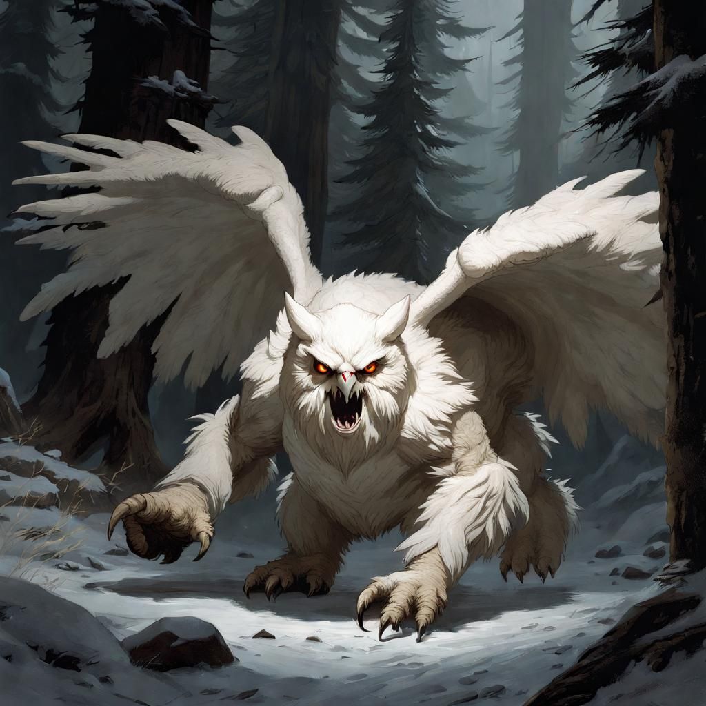 White Owl Bear