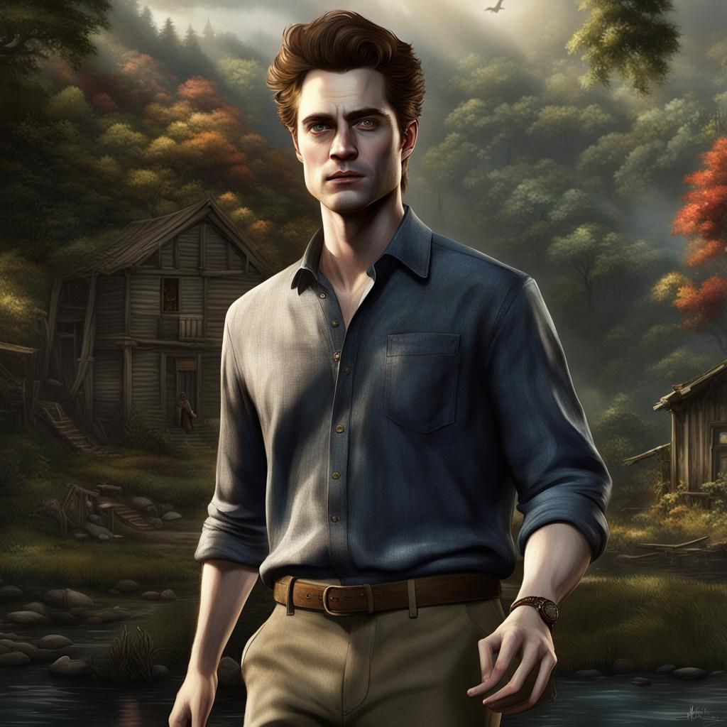 Edward Cullen Beckons in Detailed Matte Painting