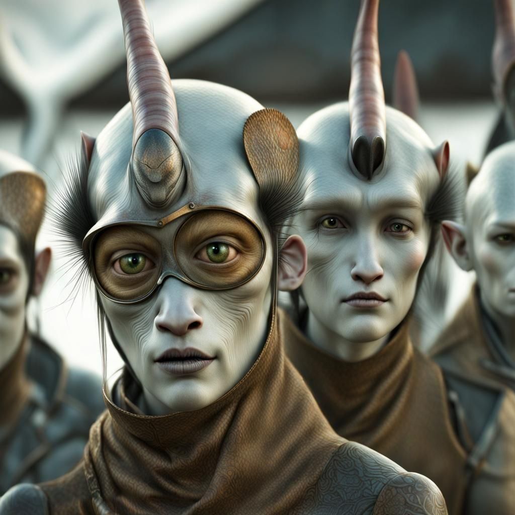 Exotic Alien Party: Breathtaking Surreal Photography