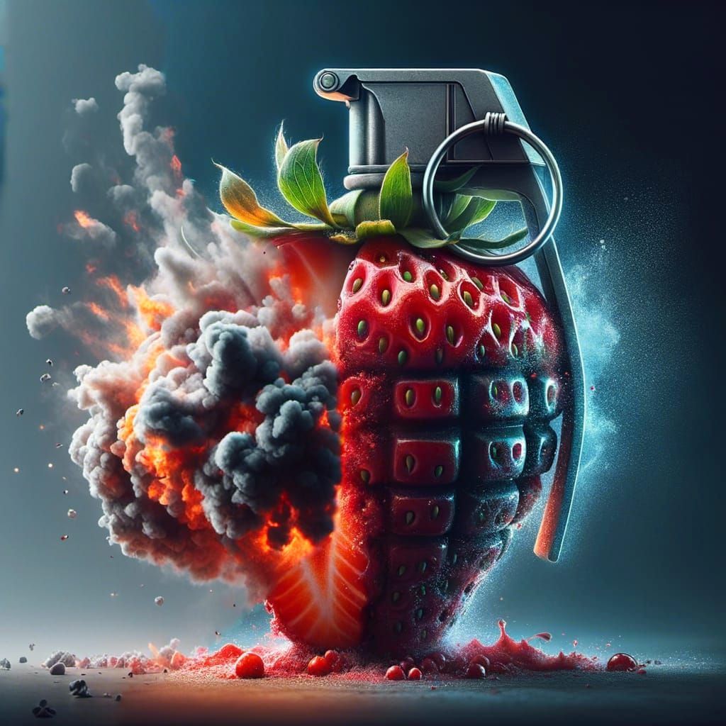 Dramatic Fire Smoke Explosion Photography