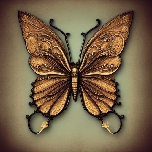 steampunk butterfly