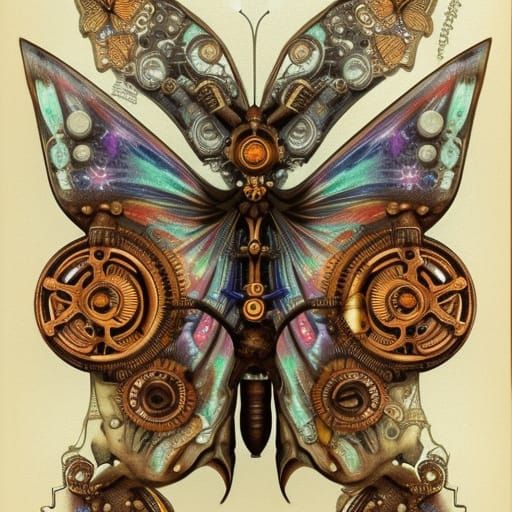 steampunk butterfly