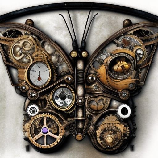 steampunk butterfly