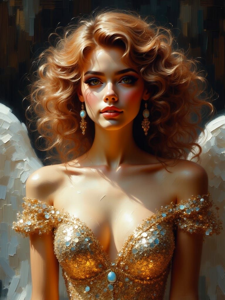 <lora:BeautyStrokesV2:1.0> 
brush strokes 

A seductive heir...