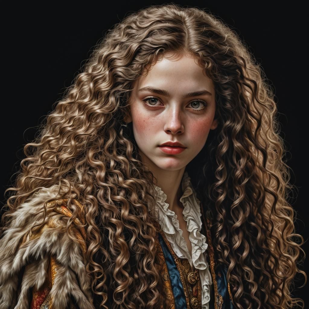 Porcelain Skinned Girl Hiding in Rags