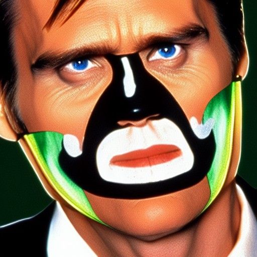 The Mask: A Cartoonish Rendition of Jim Carrey
