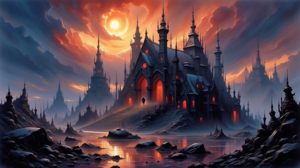 Epic Cinematic Chapel of Perils at Golden Hour