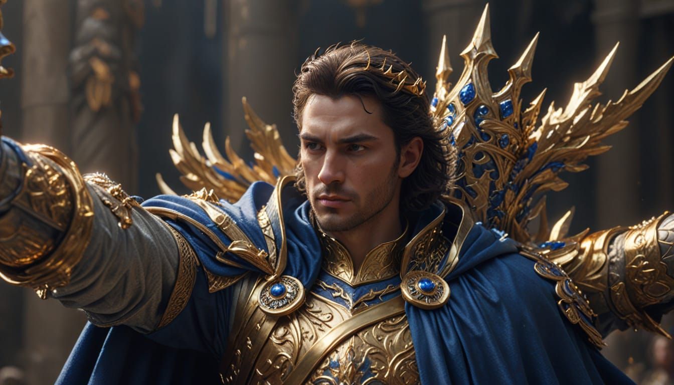 Majestic Jarvan IV in Golden Armor