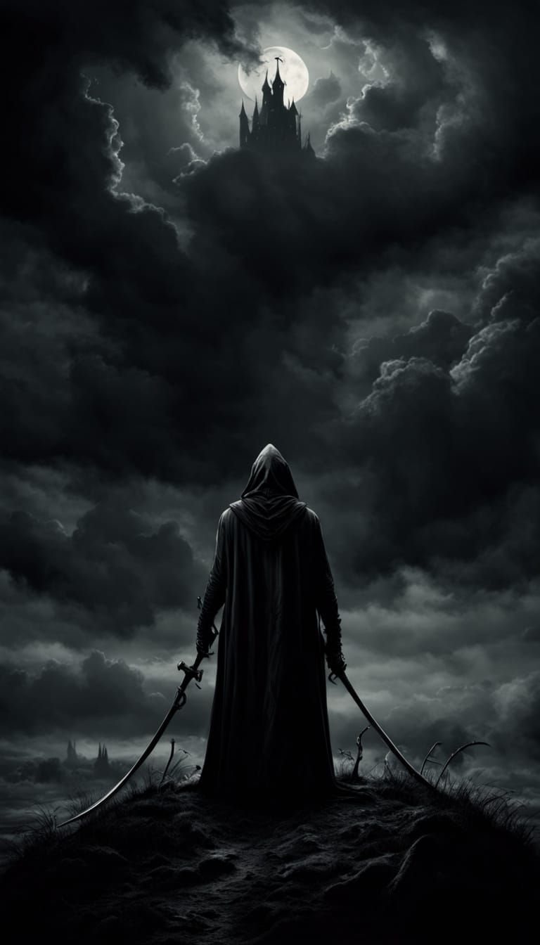 Dark Fantasy: Death in Gothic Art Style