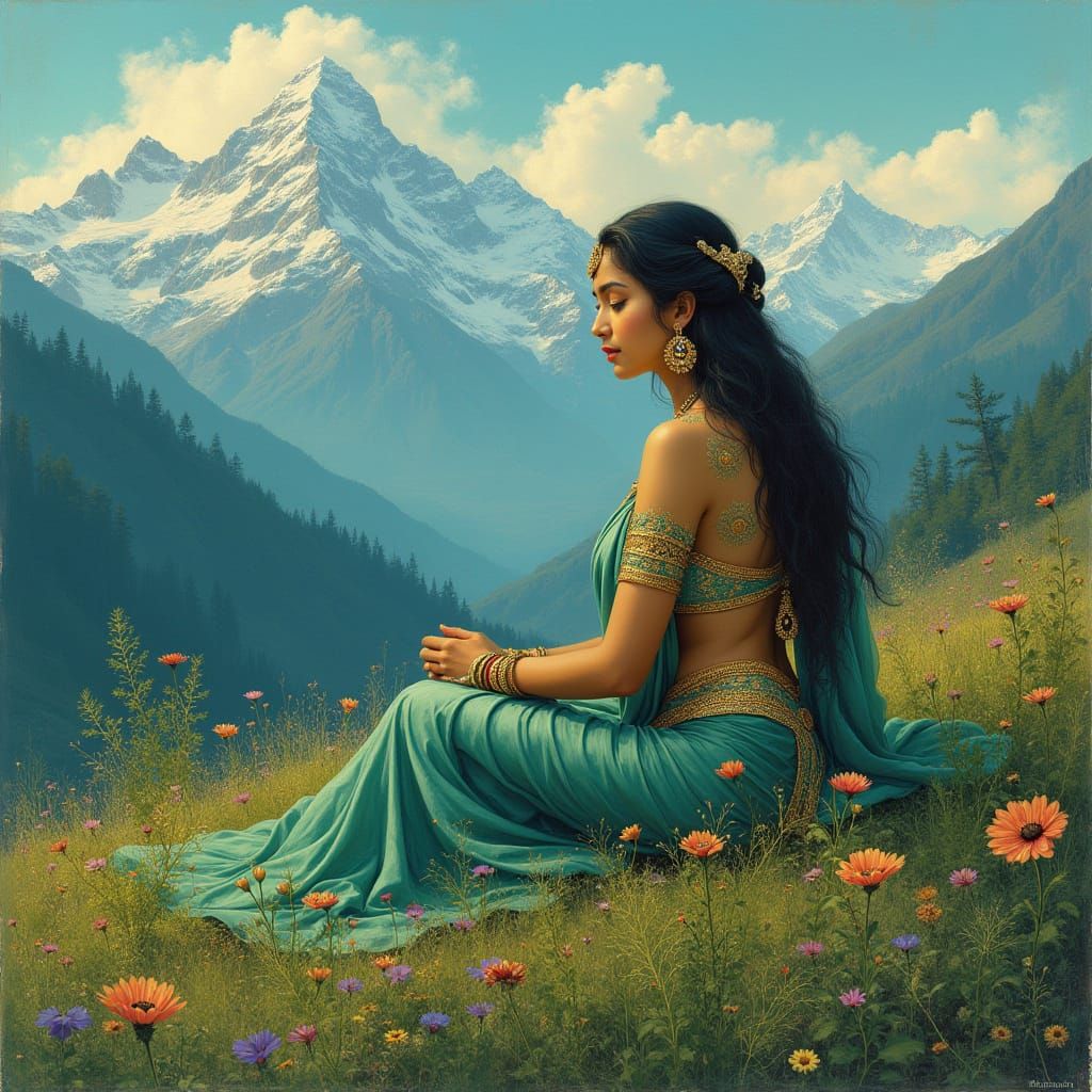 Goddess Parvati in Classical Indian Art