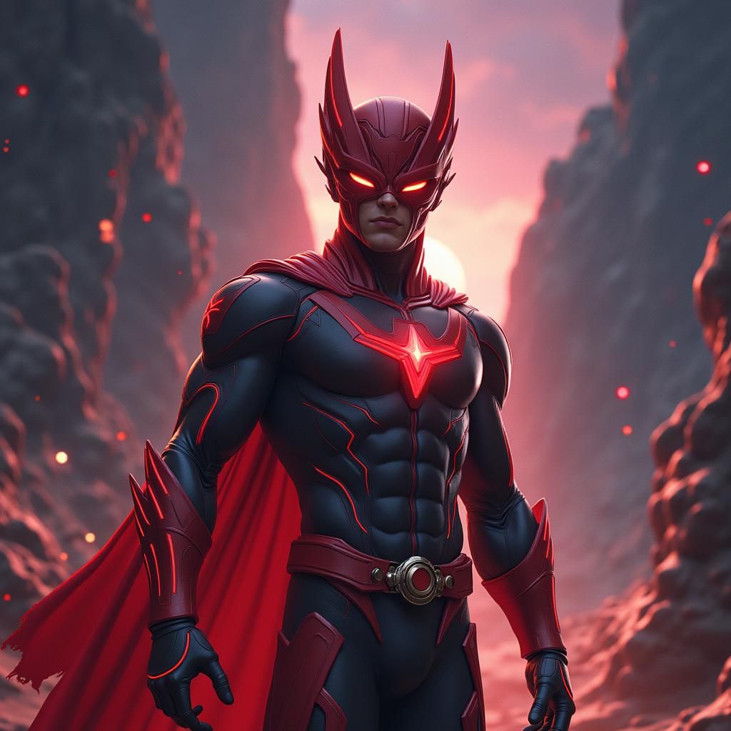 Flash Gordon: Detailed Matte Painting in 8K