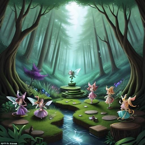 Magical Sabotage: The fairies employ their magic to create o...