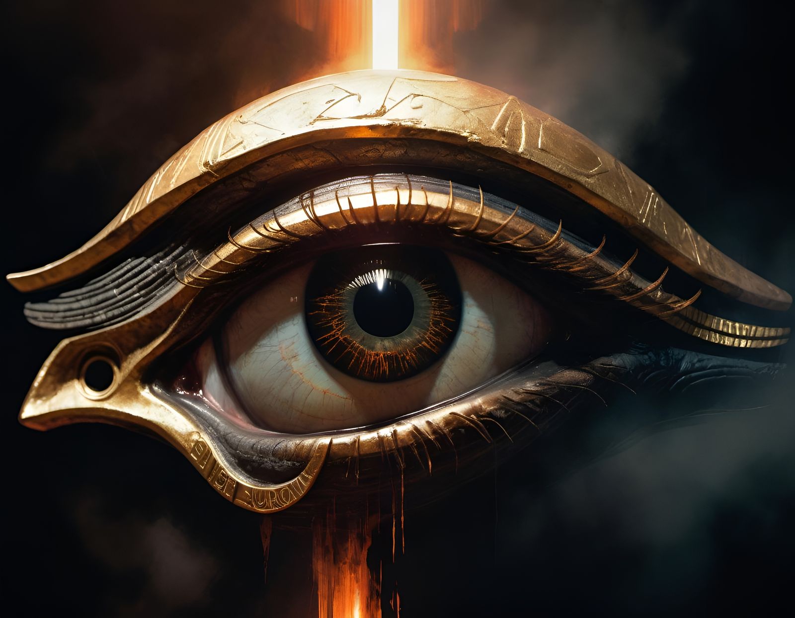 Eye of Sauron as Eye of Horus: Sinister Concept Art