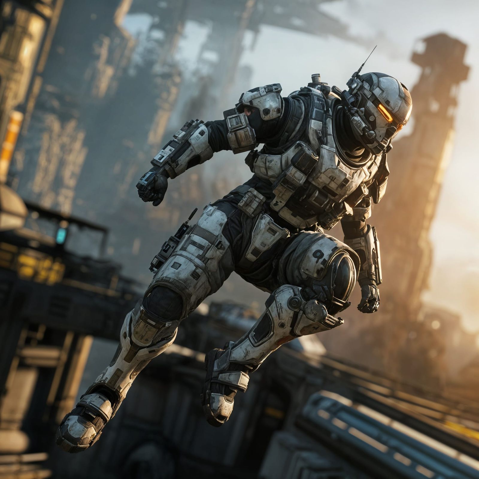 Titanfall FU, Pilot in mk7 tactical armor