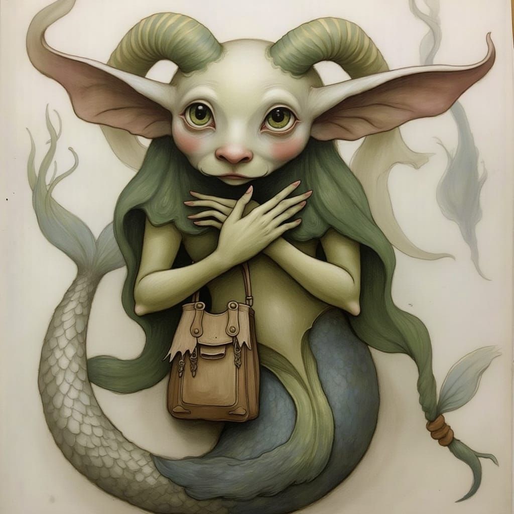 Goblin mermaid
