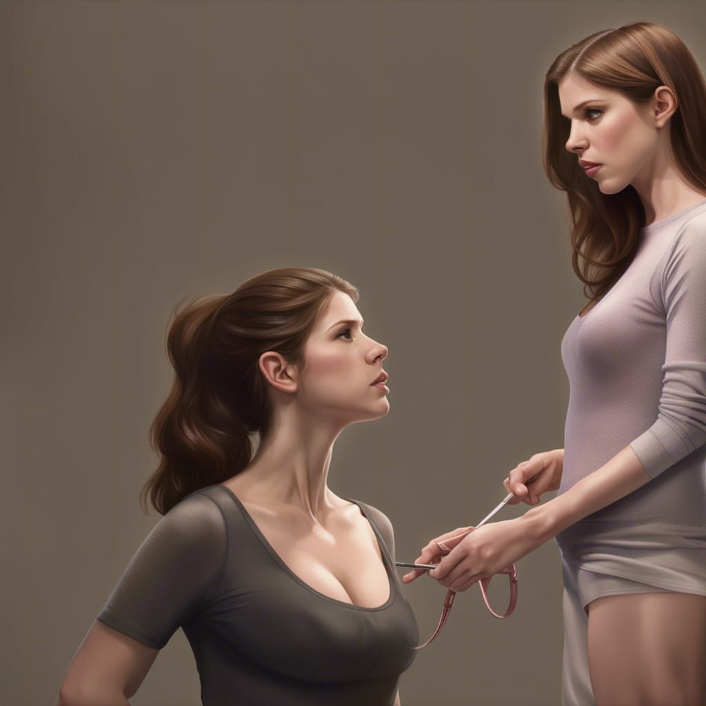 Anna Kendrick Bra Fitting: Hyperdetailed Concept Art