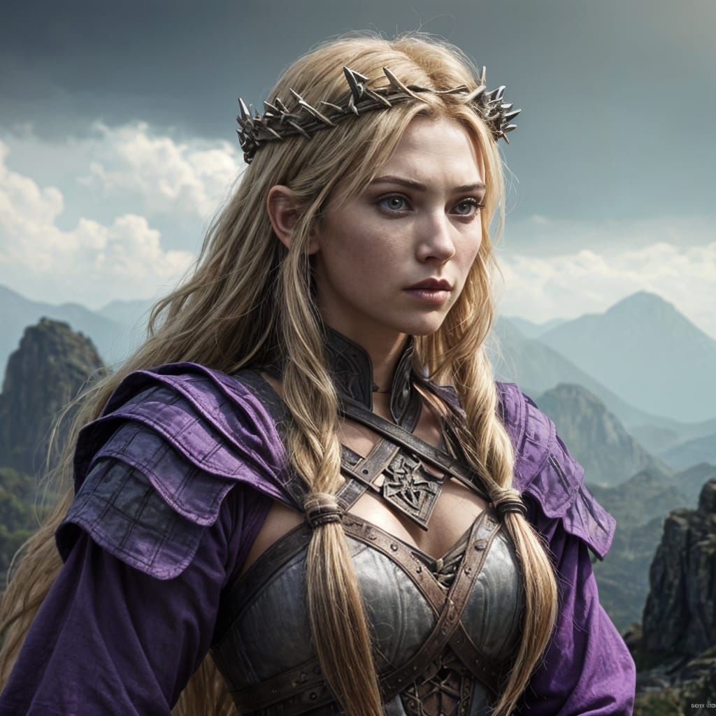 Rapunzel as Post-Apocalyptic Warrior Princess