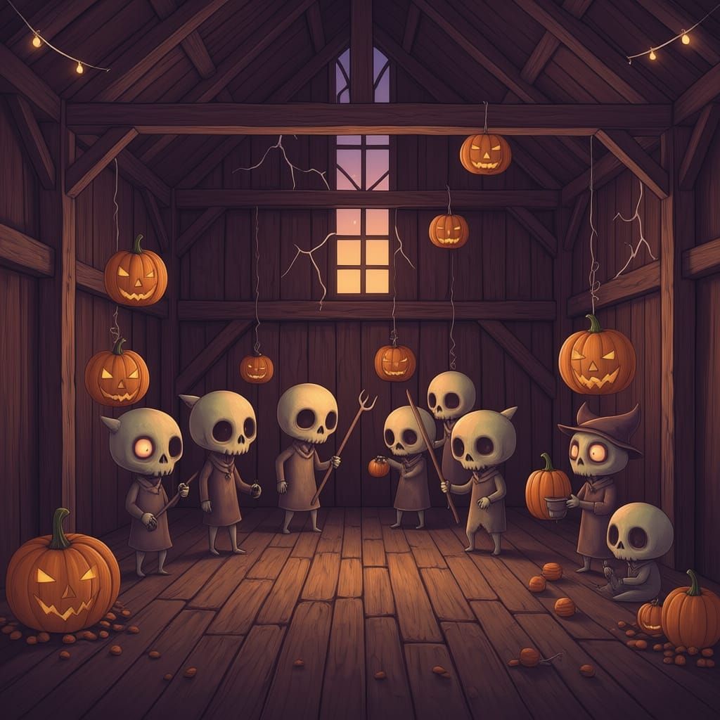 Undead Harvest Festival in a Scary Barn with Twiglight