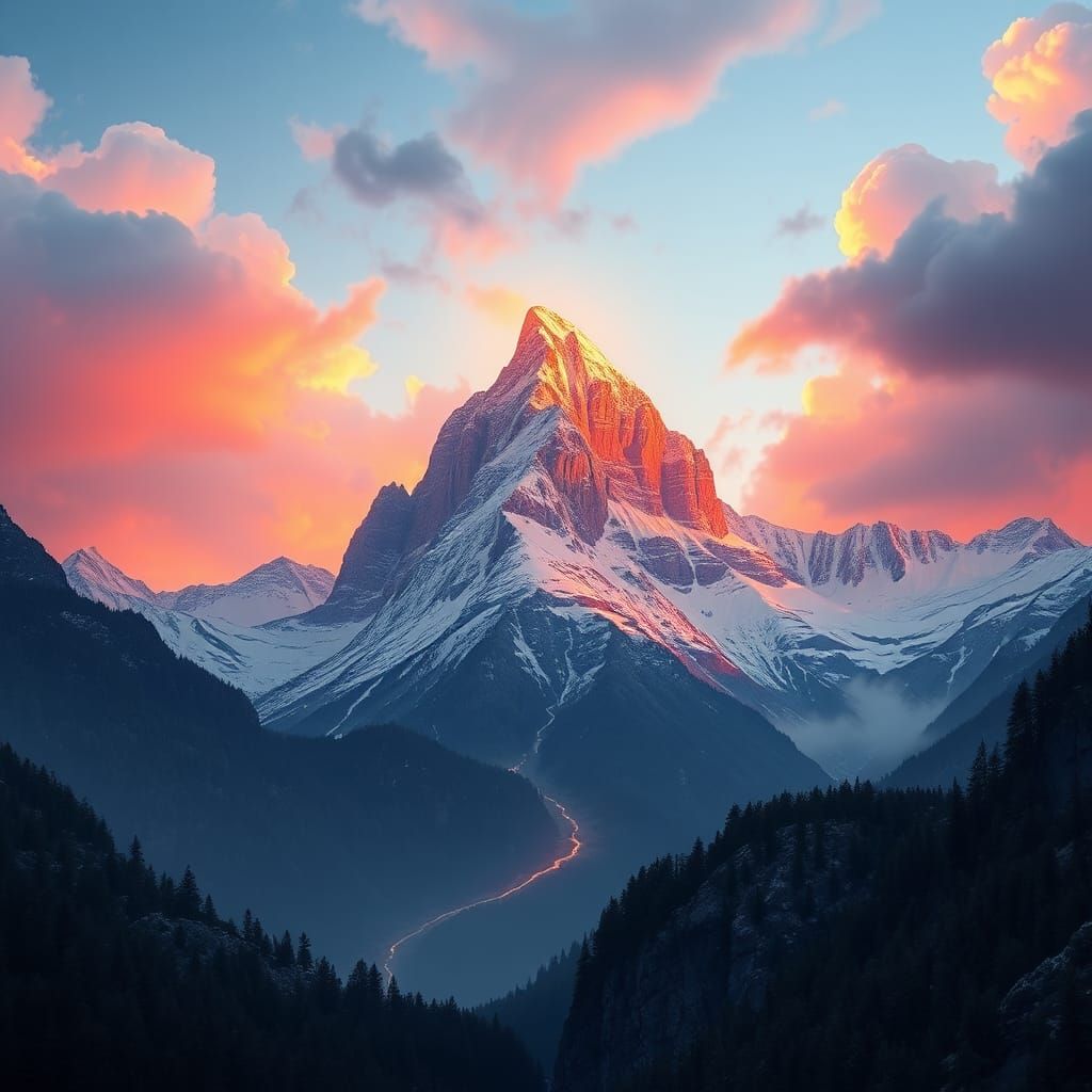 AI Interpretation of a Monday Masterpiece