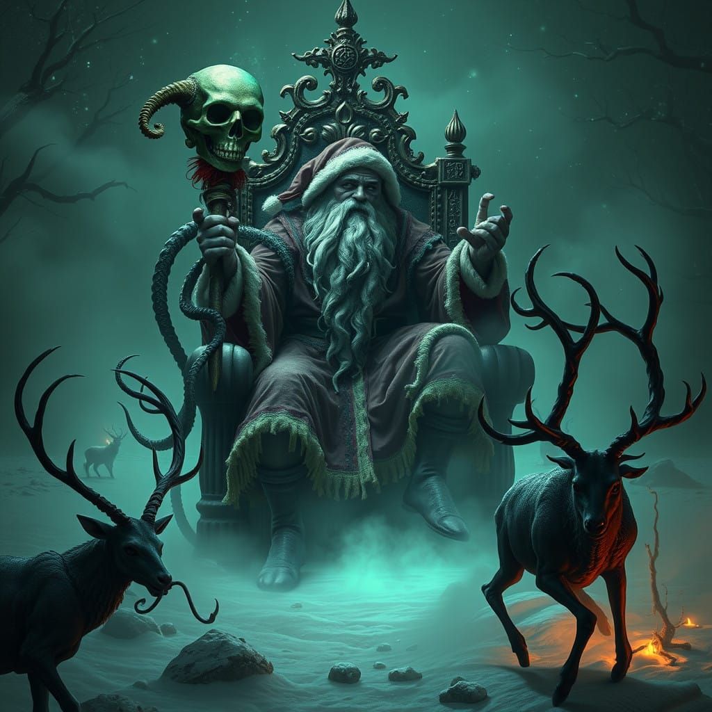 Lovecraftian Santa Reigns Over Twisted Wonderland