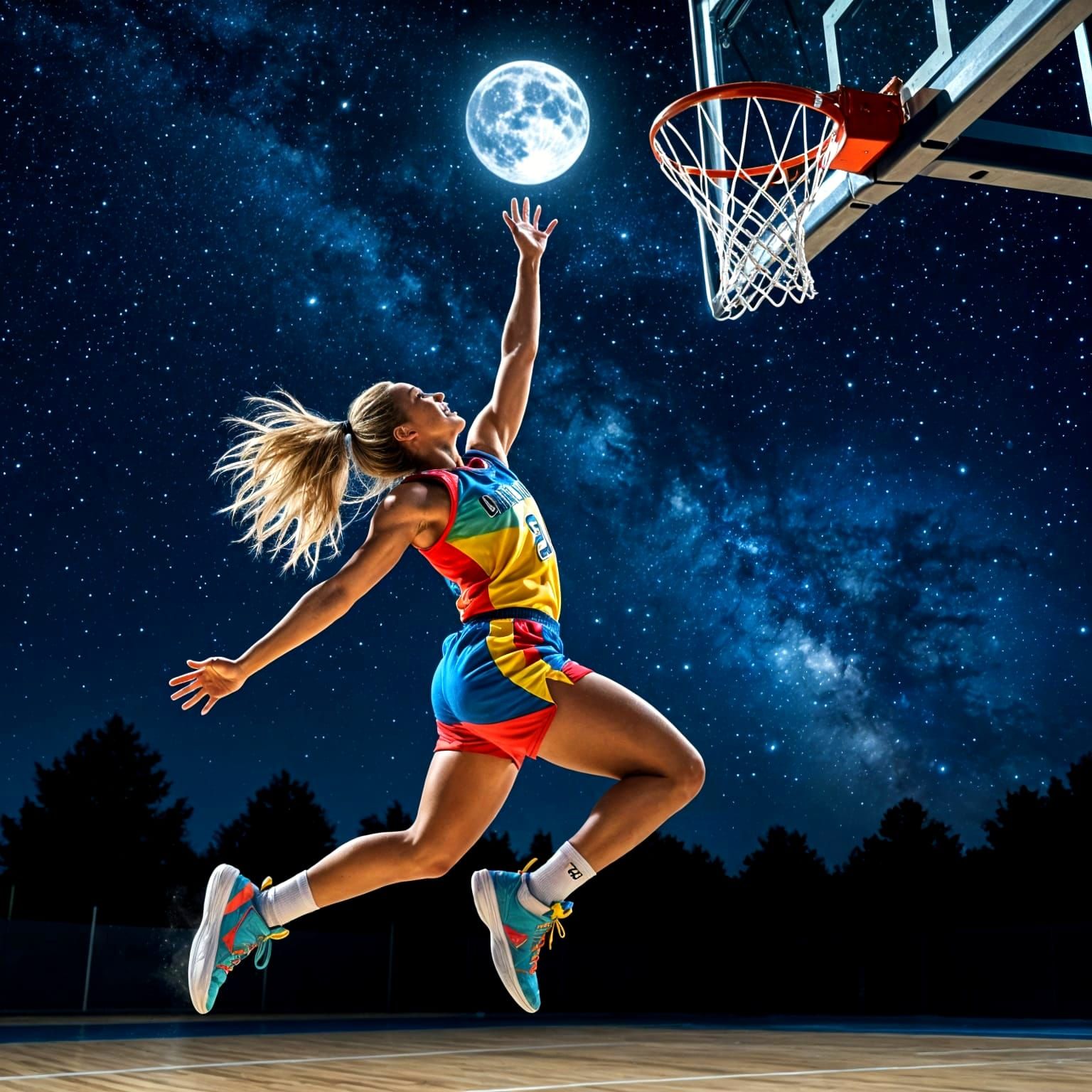Moon Basketball