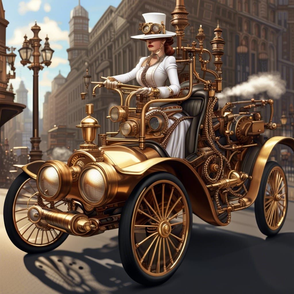 Professor Reinhardt's Mark 4 Steam Auto-Carriage
