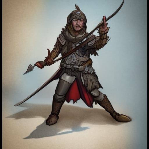 Fantasy Character for Dungeons and Dragons Game