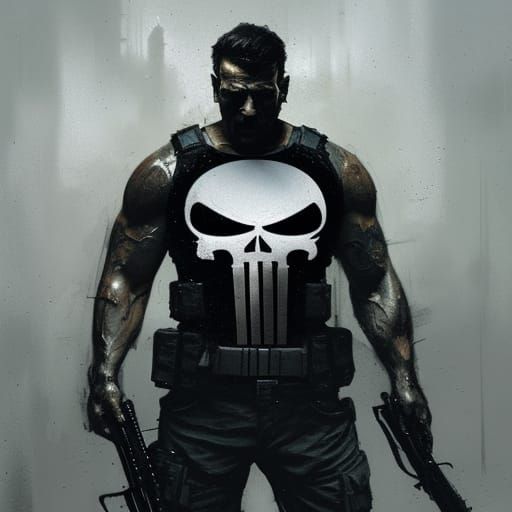 The Punisher: Dark Fantasy Concept Art