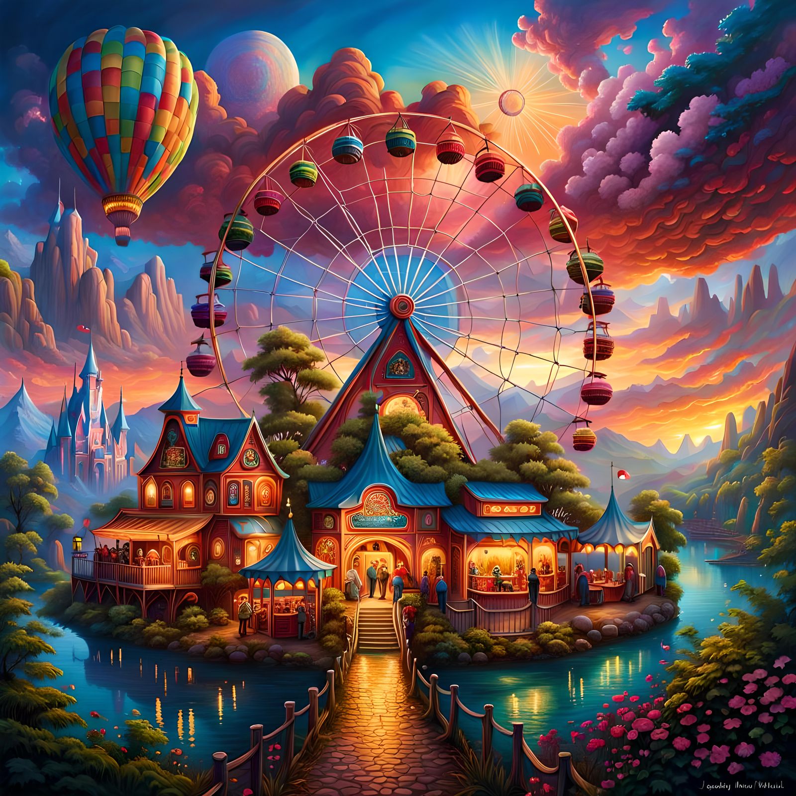 Extreme theme park Fantasy  Wonderland
