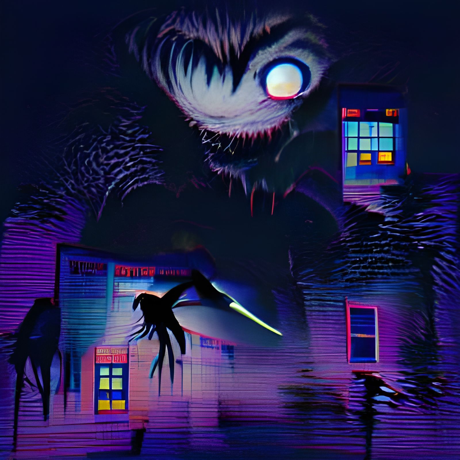 AI Generated Image of a Night Terror