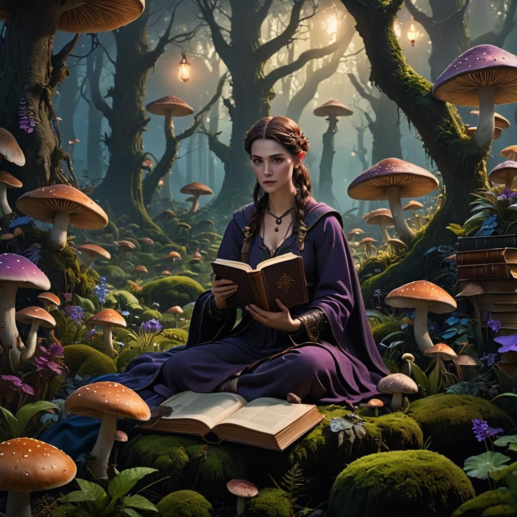 Margo Gru in Mystical Forest Concept Art