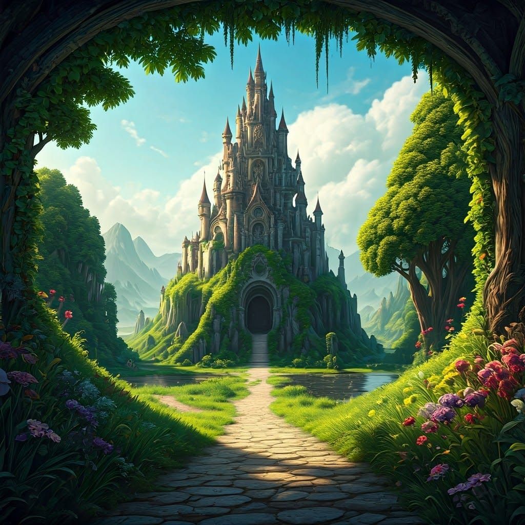 Fantasy Ogre Kingdom with Comedic Elements