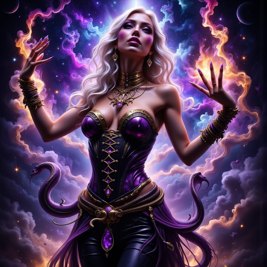 Mystical Sorceress of Hollywood: Supernatural Fusion