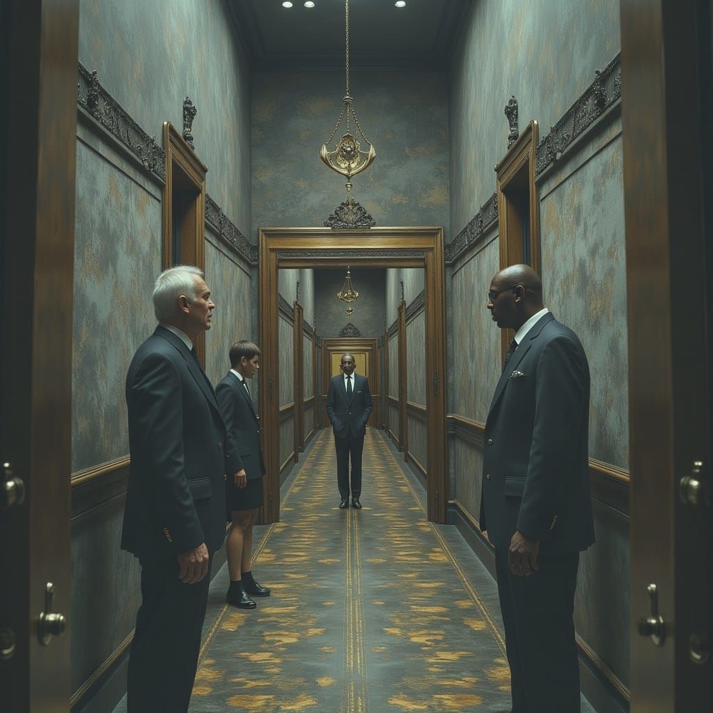 Surreal Blend of Past and Future